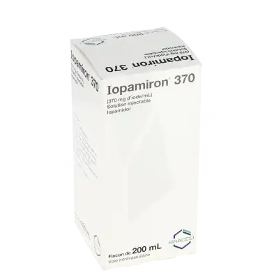 Iopamiron 370 (370 Mg D'iode Par Ml), Solution Injectable à Ris-Orangis