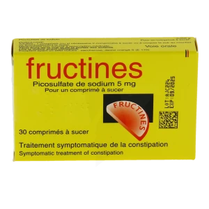 Fructines Au Picosulfate De Sodium 5 Mg, Comprimé à Sucer