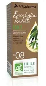 Arkopharma Huile Essentielle Bio N°8 Eucalyptus Radiata Fl/10ml à Saint-Avold