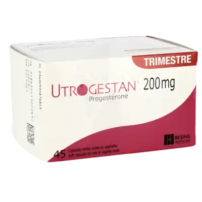 Utrogestan 200 Mg, Capsule Molle Orale Ou Vaginale à Ris-Orangis