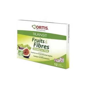 Ortis Fruits Et Fibres Transit Regulier Cube, Bt 12
