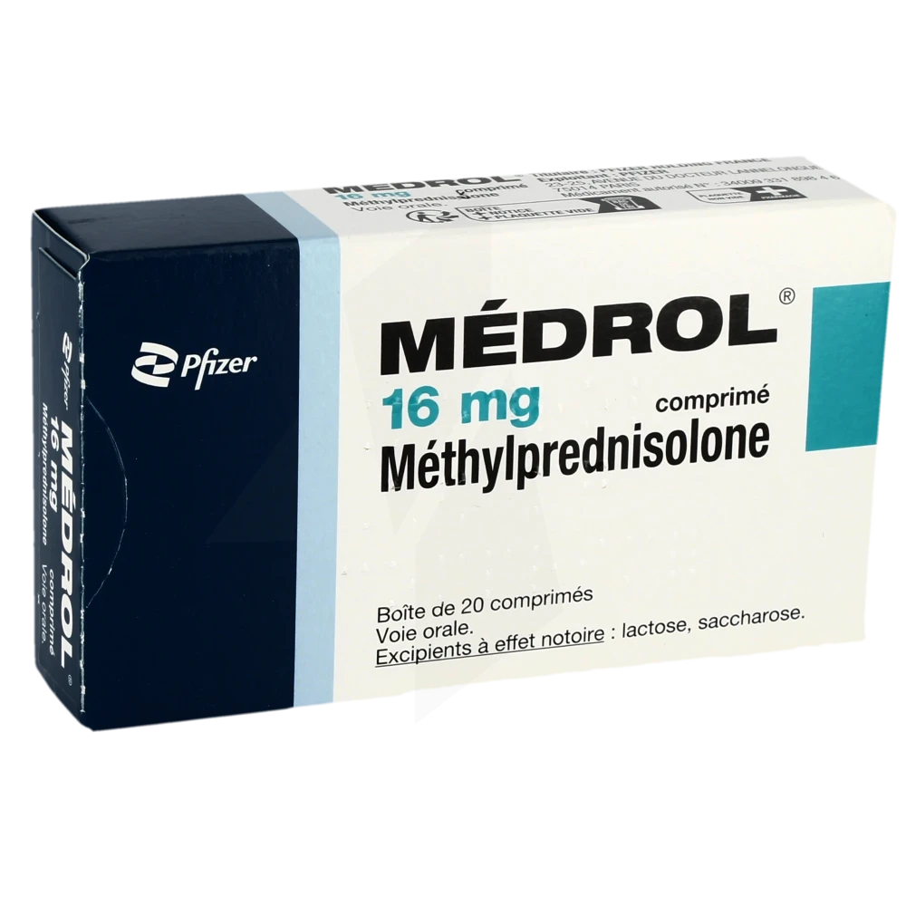 Medrol 16 Mg, Comprimé