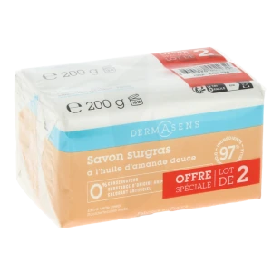 Dermasens Savon Surgras Classique 2x200g