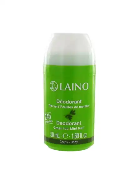 Laino Déodorant Thé Vert-feuilles De Menthe 50 Ml