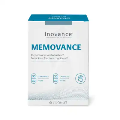 Inovance Memovance Comprimés + Capsules B/30+30 à Montbéliard