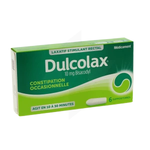 Dulcolax 10 Mg, Suppositoire