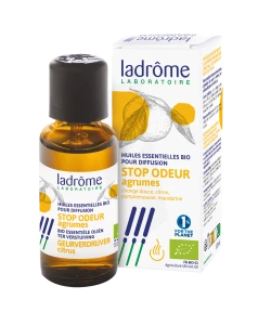 Ladrôme Huiles Essentielles Pour Diffusion Stop Odeur Agrumes 30ml