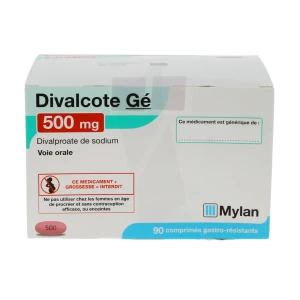 Divalcote 500 Mg, Comprimé Gastro-résistant