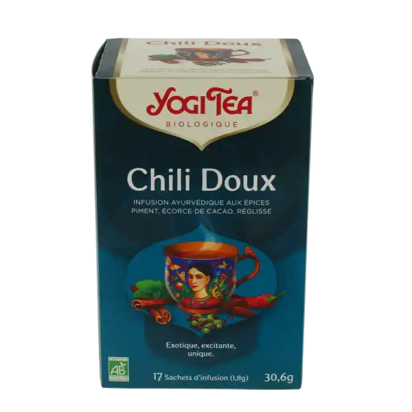 Yogi Tea Tisane Ayurvédique Chili Doux Bio 17 Sachets/1,8g
