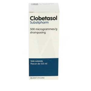 Clobetasol Substipharm 500 Microgrammes/g, Shampooing