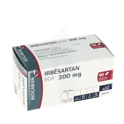 Irbesartan Bgr 300 Mg, Comprimé Pelliculé à SAINT-SAENS