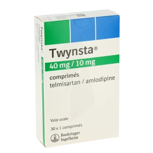 Twynsta 40 Mg/10 Mg, Comprimé