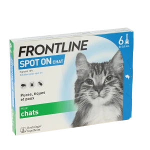 Frontline Spot On Chat, Solution Pour Spot-on