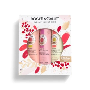 Roger & Gallet Crème Mains Et Ongles Coffret 3x30ml