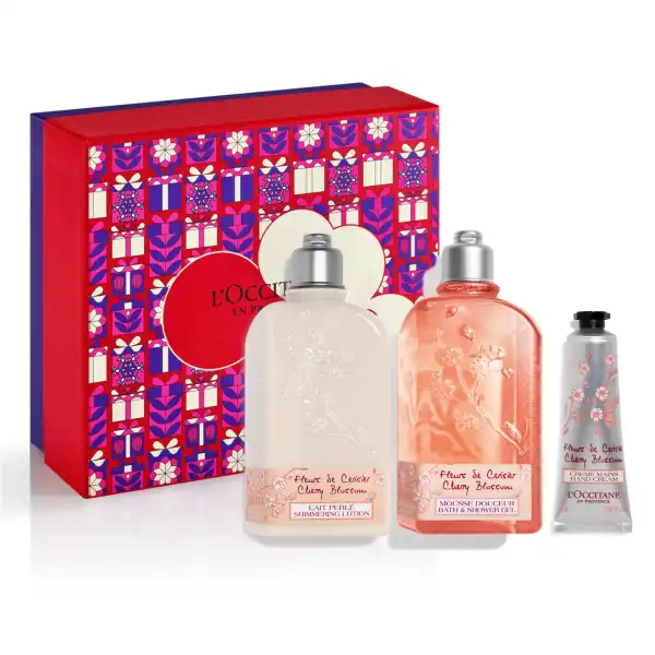 L'occitane Fleurs De Cerisier Coffret Corps