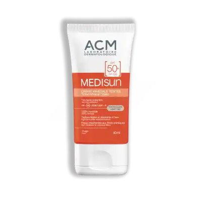 Acm Medisun Spf50+ Crème Minérale T/40ml à Bondues