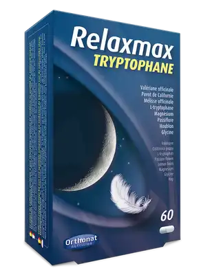 Orthonat Nutrition - Relaxmax Tryptophane - 60 Gélules à Beaujeu-Saint-Vallier-Pierrejux-et-Quitteur