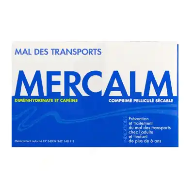 Mercalm, Comprimé Pelliculé Sécable à TOUCY