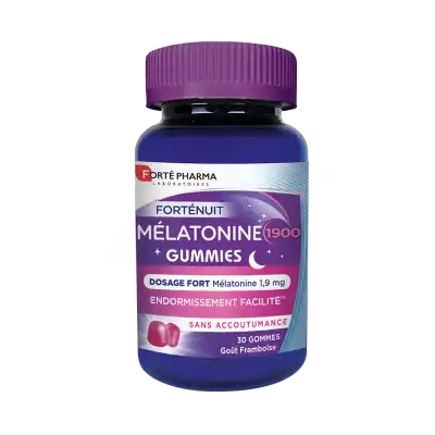 Forte Pharma Fortenuit Mélatonine 1900 Gummies Gomme Pot/30 à MARIGNANE