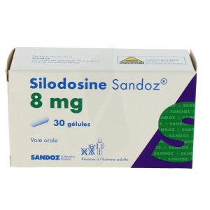 Silodosine Sandoz 8 Mg, Gélule