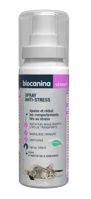 Biocanina Spray Anti-stress Chat Fl/100ml à LIVRON-SUR-DROME