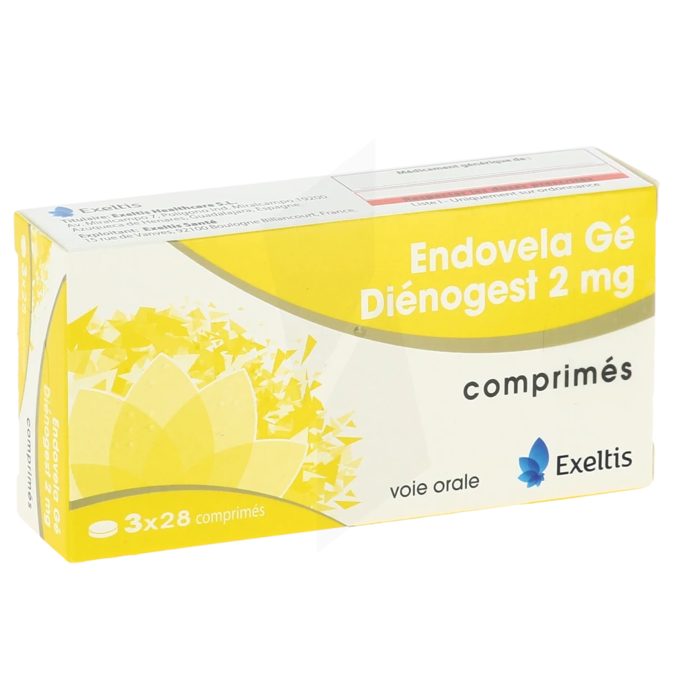 Endovela 2 Mg, Comprimé