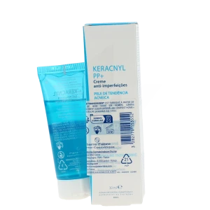 Ducray Keracnyl Pp + Crème Tube De 30 Ml + Gel Moussant