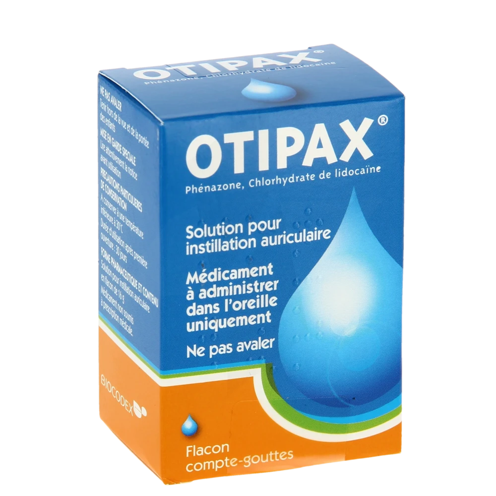 Otipax, Solution Pour Instillation Auriculaire