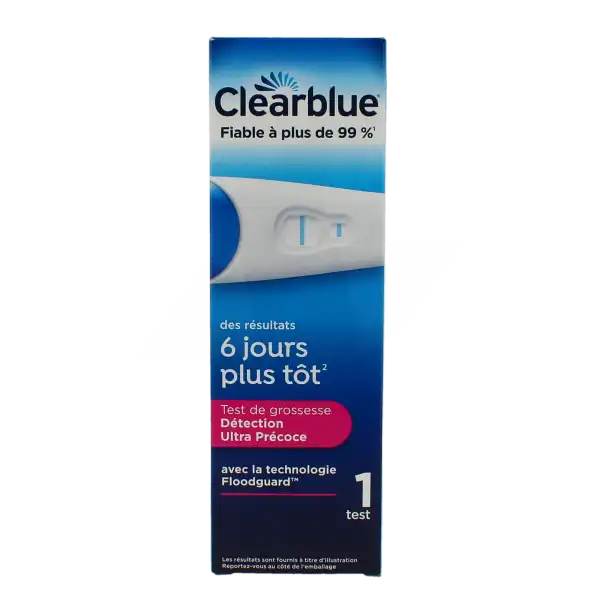 Clearblue Early Test De Grossesse Détection Précoce B/1