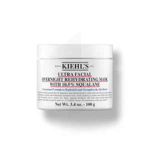 Kiehl’s Ultra Facial Overnight Rehydrating Mask With 10,5% Squalane Masque De Nuit Réhydratant Concentré à 10,5% De Squalane Pot/100g