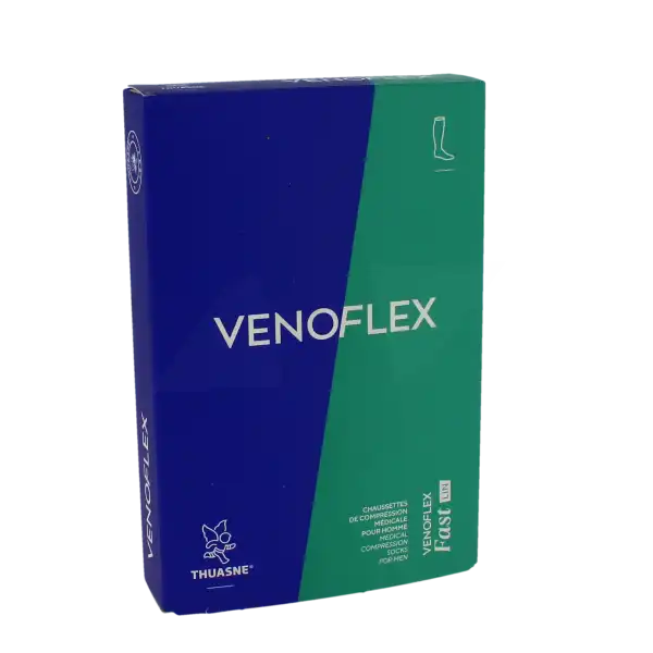 Venoflex Fast 2 Chaussette Lin Homme Naturel Taille 2n