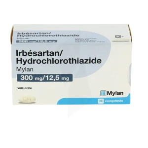 Irbesartan/hydrochlorothiazide Viatris 300 Mg/12,5 Mg, Comprimé
