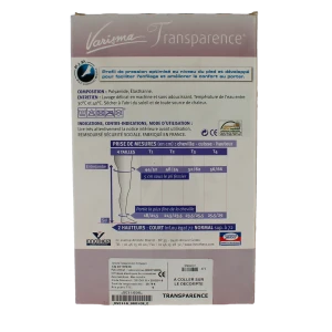 Innothéra Varisma Transparence Bas Autofixant Classe 2