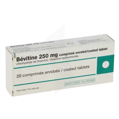Bevitine 250 Mg, Comprimé Enrobé à PÉLISSANNE