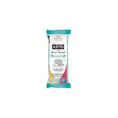 Biocyte Keto Bar Veggie Barre Amande Chocolat 30g à Villeneuve-sur-Lot
