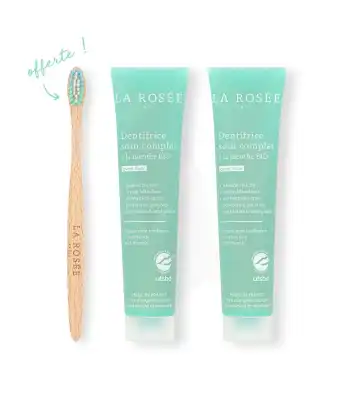 La Rosée Dentifrice Soin Complet Menthe Bio 2t/75ml+brosse à Dents à Beauzelle