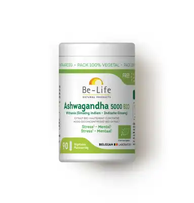 Be-life Ashwagandha 5000 Bio Gélules B/90 à DAMMARIE-LES-LYS