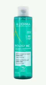 Acheter Aderma Biology AC Gel moussant nettoyant purifiant 200ml à Béziers