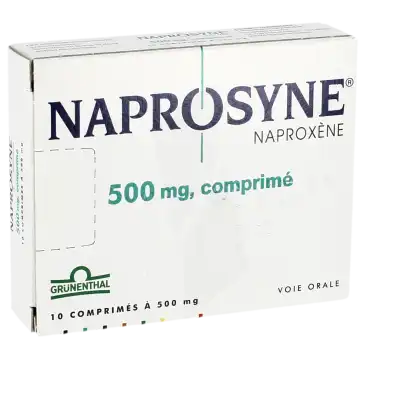 Naprosyne 500 Mg, Comprimé à Lavernose-Lacasse