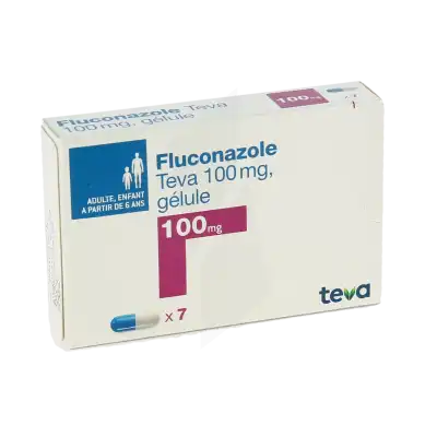 Fluconazole Teva 100 Mg, Gélule à TOULOUSE