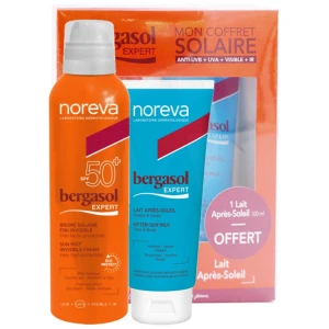 Noreva Bergasol Expert Spf50+ Brume Rafraîchissante Spray/150ml + Après Soleil