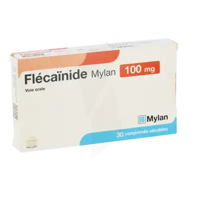 Flecainide Viatris 100 Mg, Comprimé Sécable à SAINT-SAENS