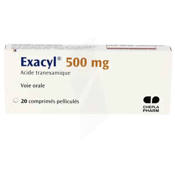 Exacyl 500 Mg, Comprimé Pelliculé