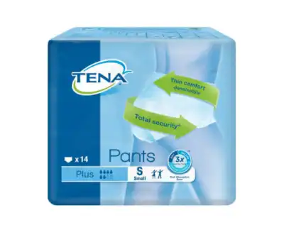 Tena Pants Plus Slip Absorbant Incontinence Urinaire Small Paquet/14 à VITRE