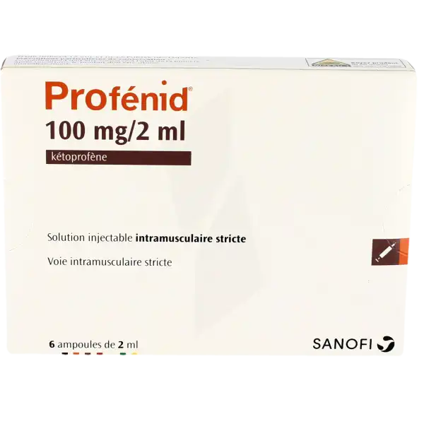Profenid 100 Mg/2 Ml, Solution Injectable (i.m.)