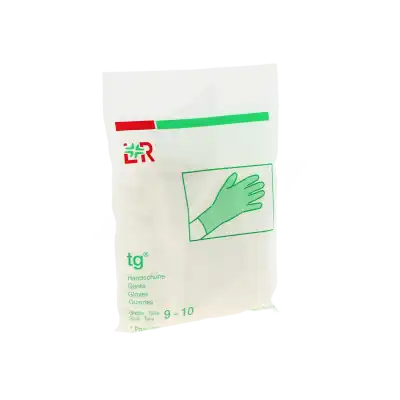 Lohmann & Rauscher Tg Gant Dermatologique Coton Non Stériles Taille 9/10 à RUMILLY