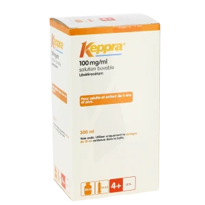 Keppra 100 Mg/ml, Solution Buvable