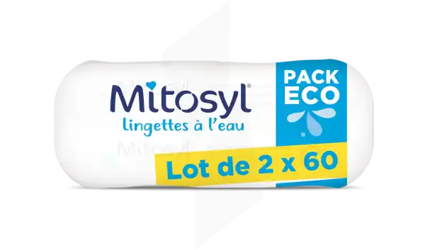 Mitosyl Lingette à L'eau 2 Sachets/60