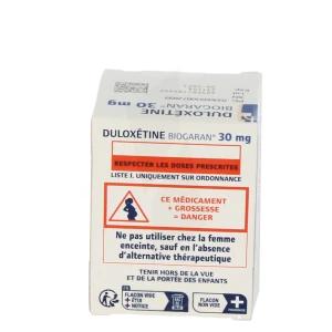 Duloxetine Biogaran 30 Mg, Gélule Gastro-résistante