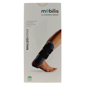 Mobilis Malleointense Attelle De Cheville Tu Bleu/gris